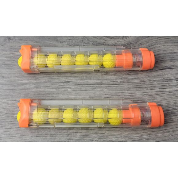 Hasbro Set of 2 Nerf Rival Apollo XV 700 Blasters Red Blue w/7 Round Cartridges - Picture 11 of 11